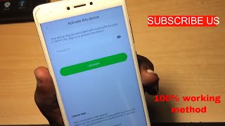 How to fix redmi note 43 this device is locked  activate this device  bypass micloud account 2021 [upl. by Eiralc59]