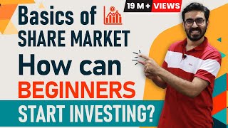 Stock Market For Beginners  How can Beginners Start Investing in Share Market  Hindi [upl. by Aliemaj]