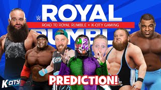 ROYAL RUMBLE 2021 Prediction Road to WWE Royal Rumble 3 KCITY GAMING [upl. by Geanine]