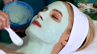 Repechage Seaweed Treatment Mask Time Lapse  Facial For All Skin Types [upl. by Rasaec]