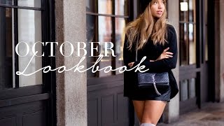 OCTOBER LOOKBOOK  SamanthaMaria [upl. by Cha304]