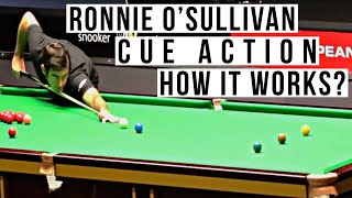 How Ronnie O’Sullivan Snooker Cue Action Works [upl. by Ordway]