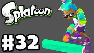 Splatoon  Gameplay Walkthrough Part 32  Back to the Carbon Roller Nintendo Wii U [upl. by Notecnirp]