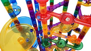 Marble Run Race Marble Genius 3 in 1 Tower Marble Run [upl. by Notlef]