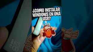 Instalar Windows en una USB [upl. by Phonsa]