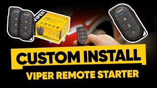 Viper 4105V 1Way Remote Start Install  Custom Car Install  Gibbys Electronic Supermarket [upl. by Julienne]