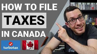 How to FILE TAXES in CANADA  TURBOTAX Tutorial  Online Tax Return Walkthrough  Canadian Tax Guide [upl. by Limhaj]