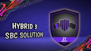 HYBRID 3 SBC SOLUTION MADFUT 21 [upl. by Annaillil]