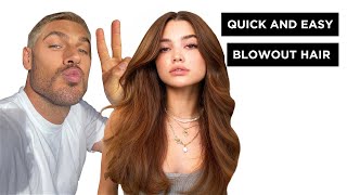 How to get the Perfect Salon Blow Out at Home [upl. by Enelaehs]