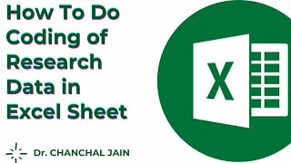 How to do coding of data in Excel [upl. by Wenger520]