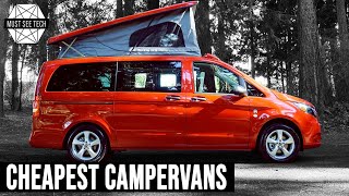 9 Cheapest Campervans Designed with Affordability in Mind Review of 2021 Models [upl. by Shuman240]