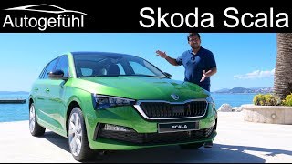 Skoda Scala FULL REVIEW allnew compact hatch 10 vs 15 TSI comparison  Autogefühl [upl. by Eseela]