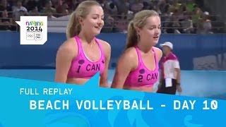 Beach Volleyball  Womens Bronze amp Gold Medal  Full Replay  Nanjing 2014 Youth Olympic Games [upl. by Inek]