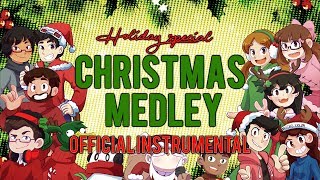 Christmas Medley 🎄 Holiday Youtube Singers Collab Official Instrumental [upl. by Lu]