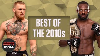 The best MMA fights of the decade McGregor vs Diaz Jones vs Gustafsson and more  ESPN MMA [upl. by Aseela]