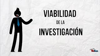 Viabilidad de la investigación Ejemplo [upl. by Ojillib985]