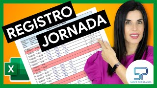 ✅ Plantilla automatizada REGISTRO de JORNADA LABORAL en Excel [upl. by Redep]