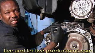 change transmission on a mitsubishi outlander [upl. by Shulem]