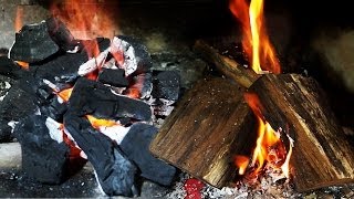 Como Prender el Fuego para el Asado Carbón y Leña [upl. by Acimat30]