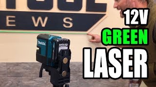 Makita Self Leveling Green Crossline Laser [upl. by Chow]