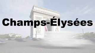 How to Say Champs Élysées CORRECTLY amp WHY French Pronunciation [upl. by Aihseyk]