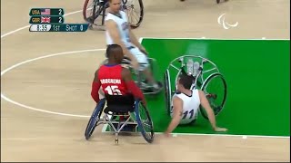 Wheelchair Basketball Ankle Breaker Compilation [upl. by Neoma]