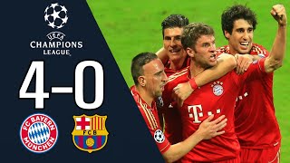 Bayern Múnich 40 Barcelona 2013 [upl. by Connelley918]