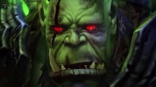 Guldan Death Cutscene  World of Warcraft [upl. by Laurette649]