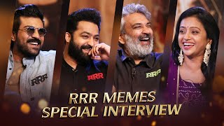 RRR MEMES special Interview with Suma  RRRonMarch25th [upl. by Ahset]