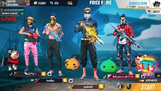 Free Fire Live  Heroic GrandMaster Push Global No1 In India [upl. by Dumond37]