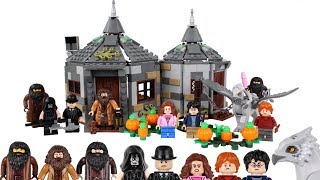 LEGO Harry Potter Hagrids Hut Buckbeaks Rescue 75947 Review [upl. by Haliehs]