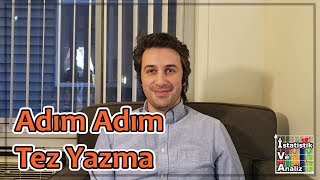 Tez Nasıl Yazılır Makale ve Tez Yazma Rehberi [upl. by Ayit520]