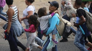 Honduran women among those fleeing violence [upl. by Huntley263]