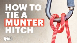 Rock Climbing How to Tie a Munter Hitch [upl. by Alocin292]