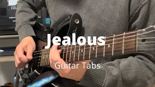 Jealous by Eyedress  Guitar Tabs [upl. by Debarath162]