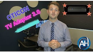 Oticon TV Adaptor 30  How to set up your Oticon TV Adaptor 30  Applied Hearing Solutions [upl. by Enelyak507]