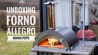 Unboxing Forno allegro Nonno Peppe [upl. by Lazor379]