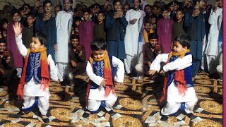 Dhol Player Waseem Talagangi vs Little Kid amazing dance must watch till the end [upl. by Azelea400]