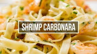 Shrimp Carbonara [upl. by Trumaine]