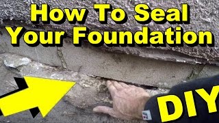 Exterior Waterproofing How To Seal Your Foundation DIY [upl. by Umberto]