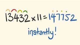 Math trick for multiplication [upl. by Haisi]