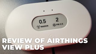 Review and Demo Airthings View Plus Air Quality Monitor [upl. by Andromeda]