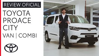 Toyota Proace City  Review de las furgonetas Combi y Van [upl. by Brent479]