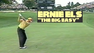 Ernie Els Swings 2002 PGA Championship [upl. by Arodnahs]