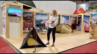 Hilleberg new product report from Outdoor Retailer 2017 [upl. by Imoian68]