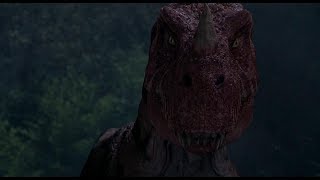 T Rex vs Spinosaurus Jurassic Park 3 ExtendedDeleted Scene [upl. by Braynard]