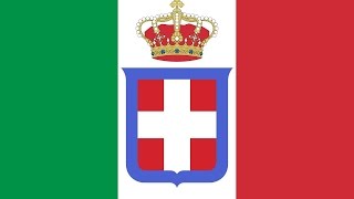 Faccetta Nera Marching Song of the Kingdom of Italy With Lyrics [upl. by Ycats670]