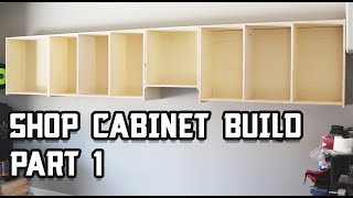 Ultimate Shop Cabinet Build  Part 1 [upl. by Aitital]