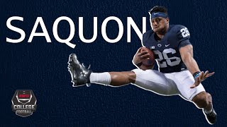 Saquon Barkley’s best Penn State highlights  College Football Mixtape [upl. by Yrocal]