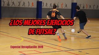 LOS MEJORES EJERCICIOS DE FUTBOL SALA  Recopilación del canal [upl. by Ardnasxela]